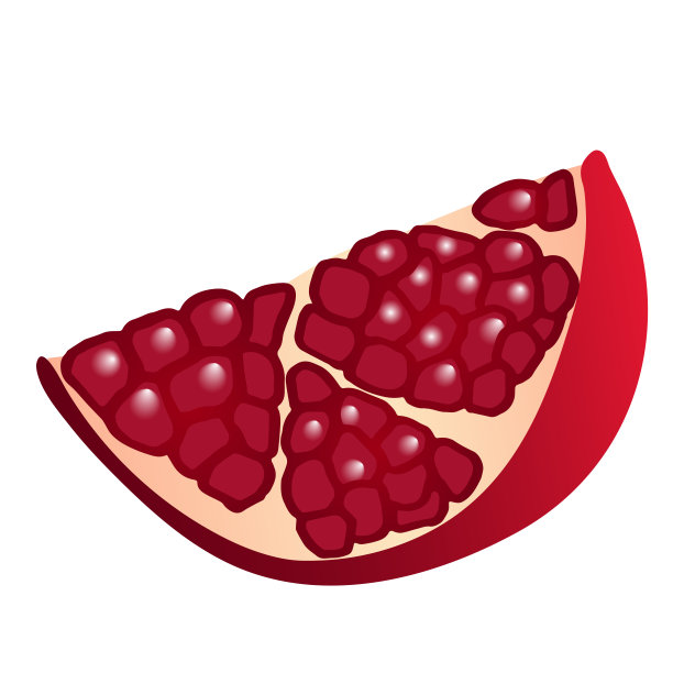 切割勃艮第红色石榴石孤立在白色背景。图片下载