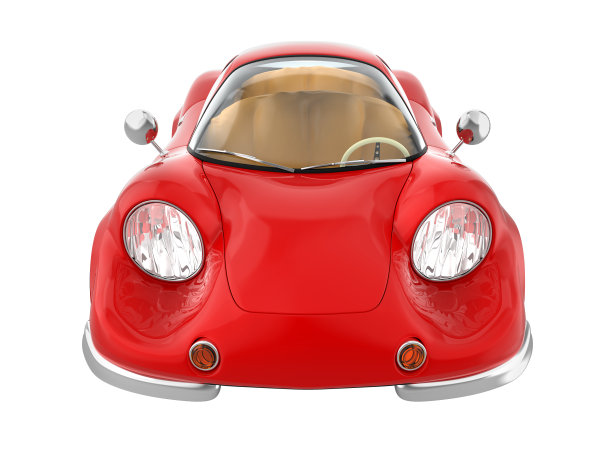 复古跑车卡通3d图片下载