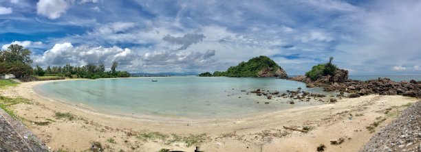 薄通朗湾图片下载