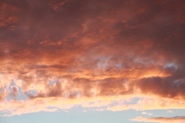 夏夜日落的天空图片下载