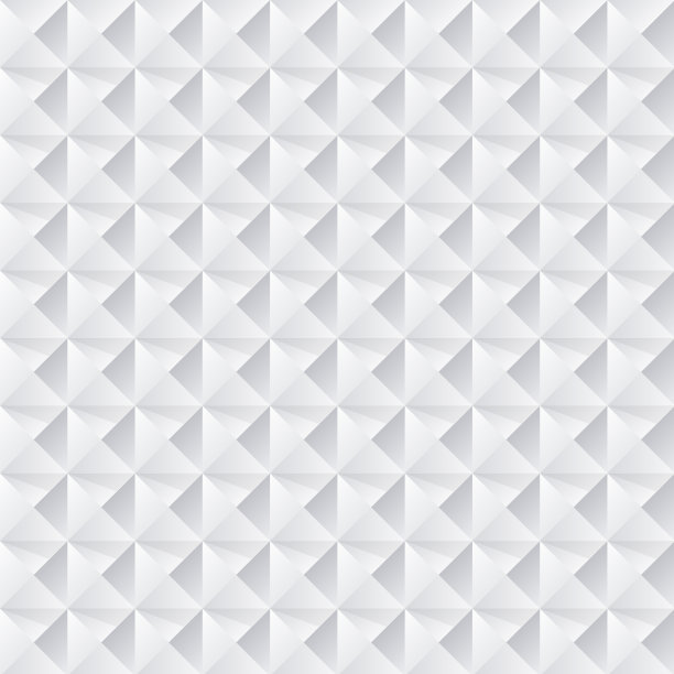 白色无缝三角形图案背景。孤立的向量元素图片下载