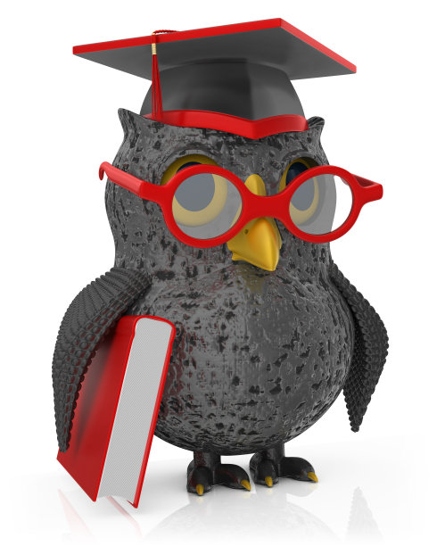 猫头鹰的学生图片下载