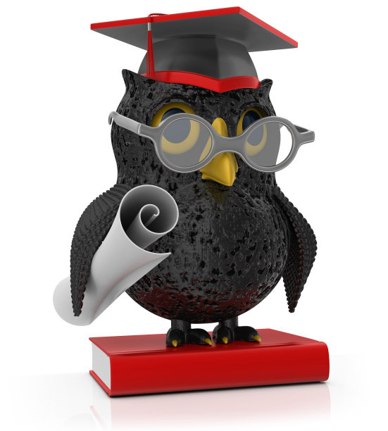 猫头鹰的学生图片下载