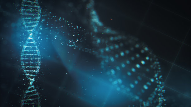 接口的未来DNA研究背景图片下载