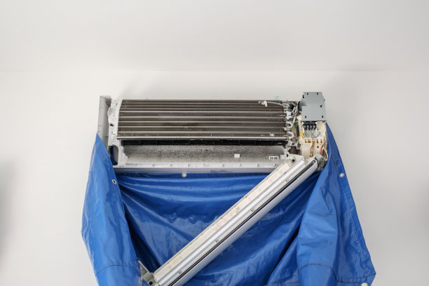 清洁空调系统前先弄脏图片下载