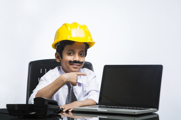 印度工程师男孩-股票形象图片下载