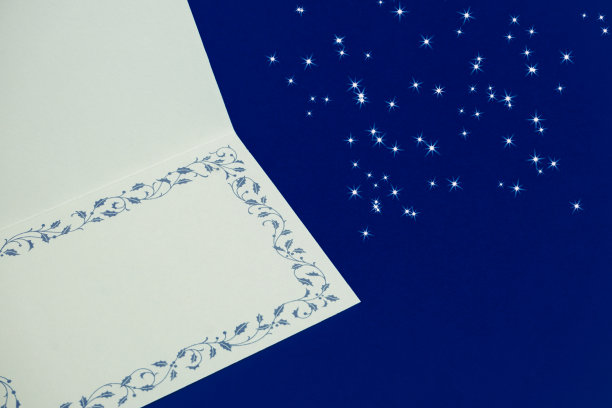 冬天信息卡片图片下载