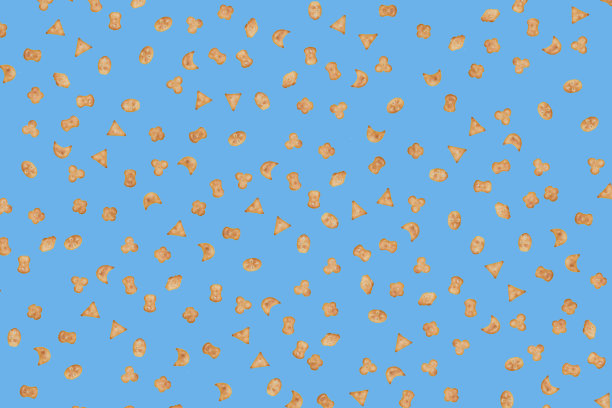 背景上有很多cookie图片下载