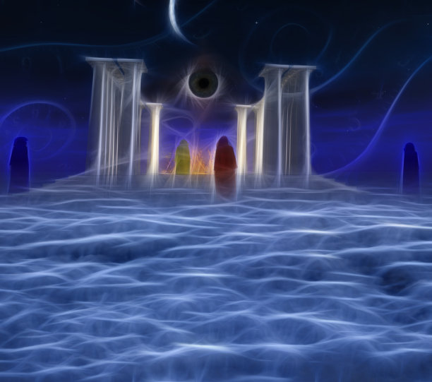 神秘的寺庙图片下载