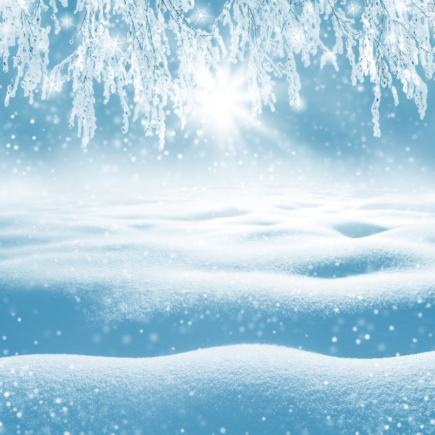 冬天的背景。图片下载