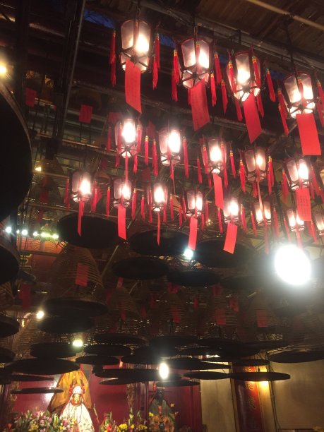 香港庙宇及祭品图片下载