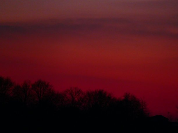 日落时的旺迪恩风景，法国图片下载