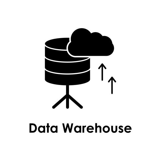 服务器，云，数据仓库图标。移动概念和web应用的商业图标元素。详细的服务器，云，数据仓库图标可以用于web和移动图片下载