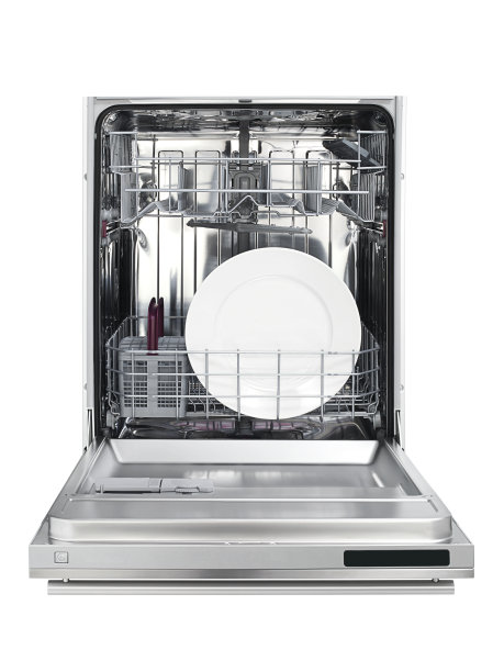 白色背景上的洗碗机图片下载