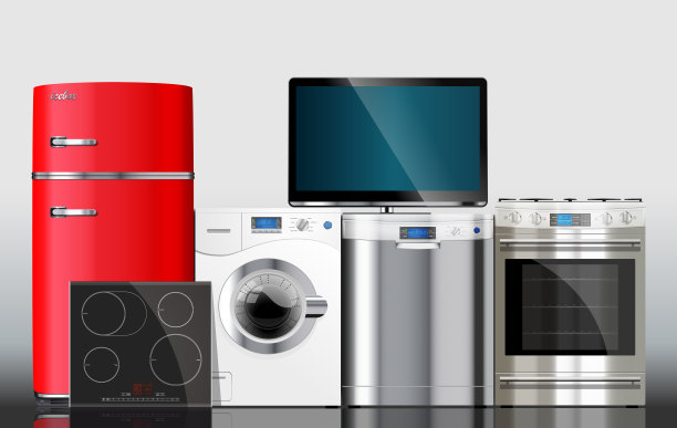 厨房及家用电器:微波炉、洗衣机、冰箱、煤气炉、洗碗机、图片下载