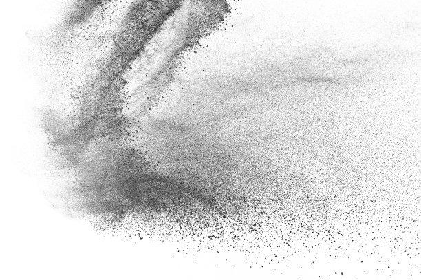 冻结黑色粒子的运动。图片下载