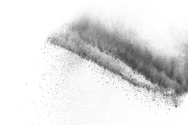 冻结黑色粒子的运动。图片下载