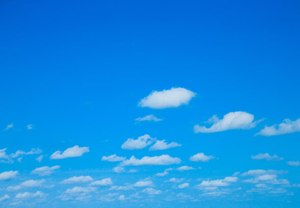 蓝天上的云朵图片下载