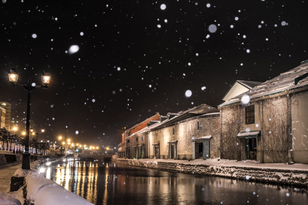 小樽运河图片下载