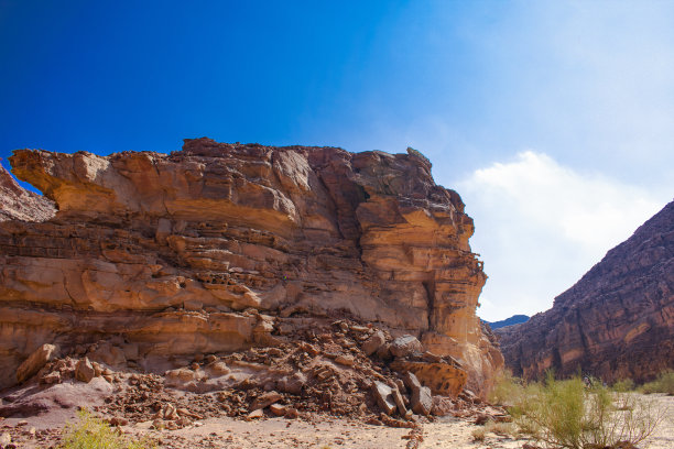 埃及的彩色峡谷图片下载