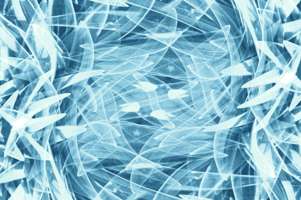 致幻剂荧光背景呈蓝绿色。以酒精和毒品为主题的超现实主义幻想。大麻或酒精引起的致幻的蓝色效应。Lsd宇宙的效果。几何失真。图片下载