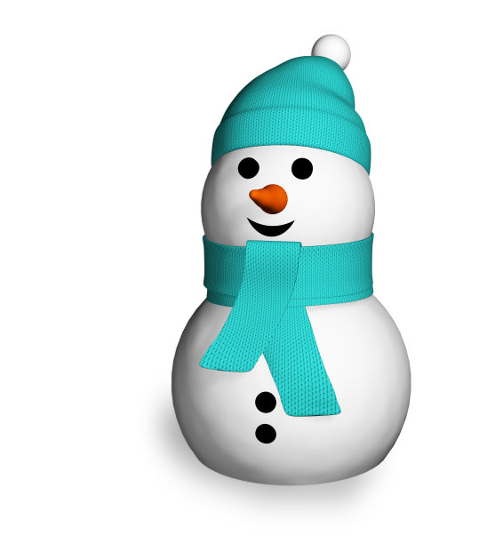 雪人3 d图片下载