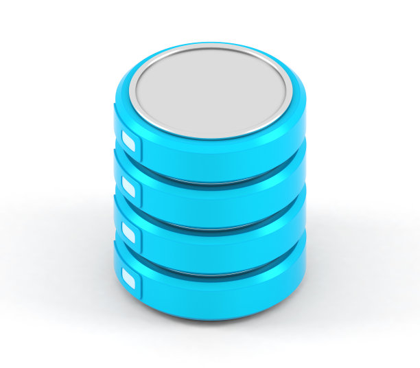 数据库图标与等距视图隔离图片下载
