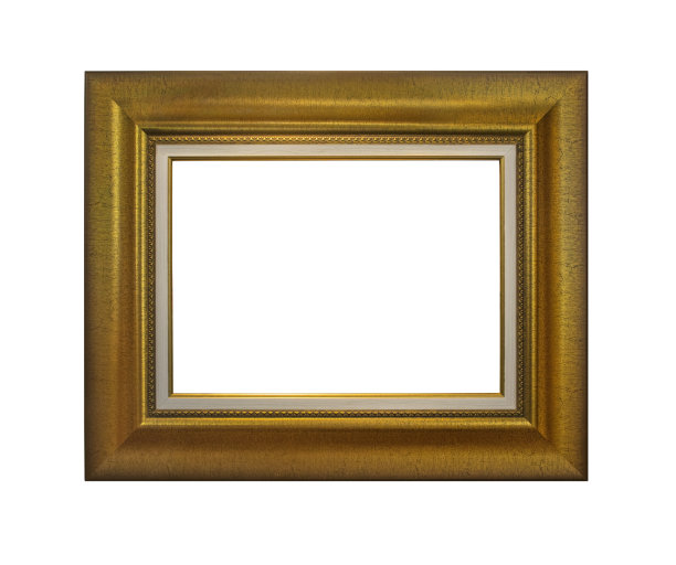 金色空相框图片下载