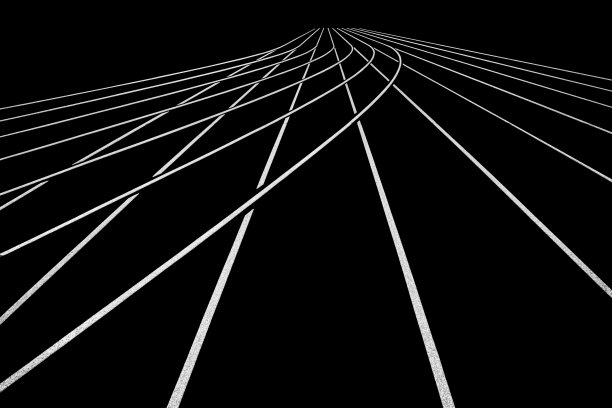 体育竞赛的跑道图片下载