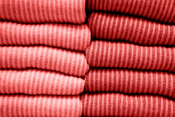 手工编织黄色羊毛纹理背景图片下载