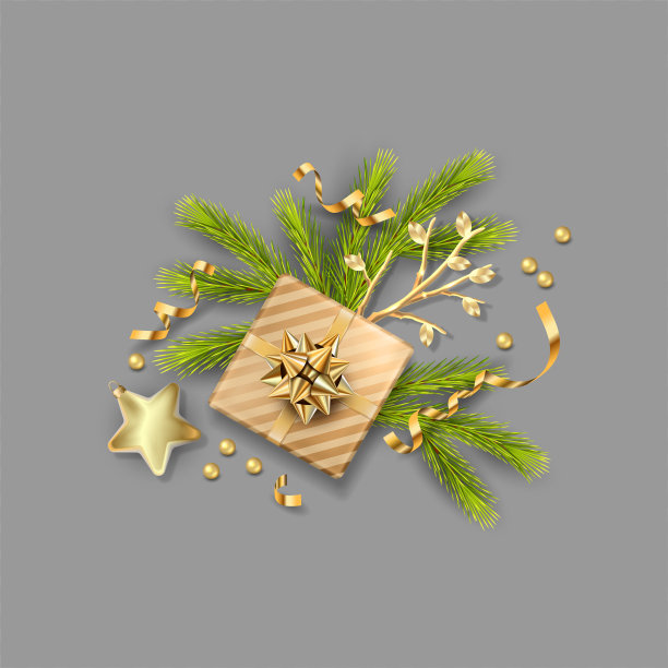 元旦插画素材ID：327351804