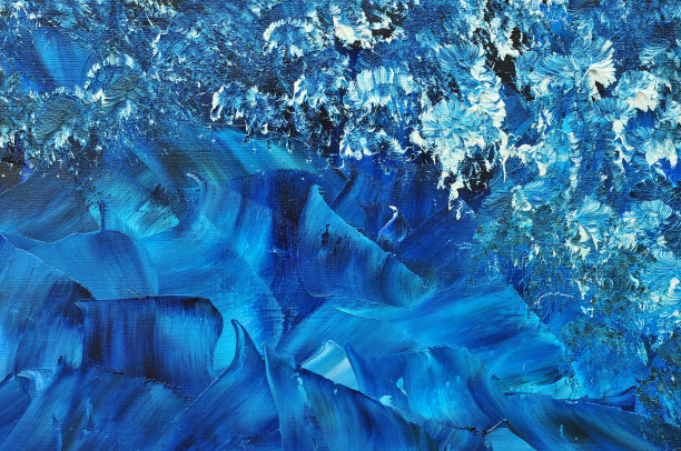 抽象艺术背景蓝白图片下载