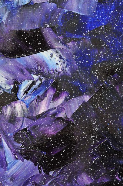 抽象艺术背景深蓝色，白色，紫色图片下载