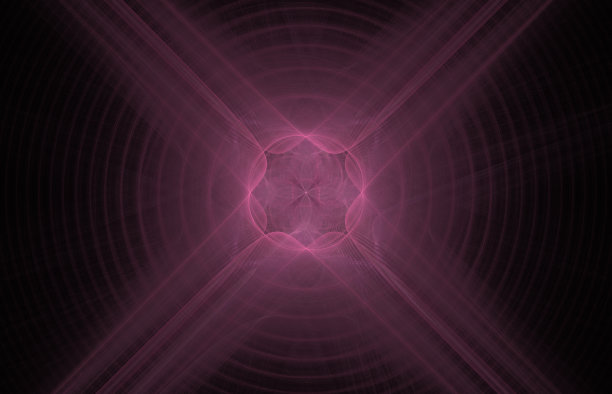 黑色背景上的紫色抽象分形图案。幻想的分形结构。数字艺术。3 d渲染。计算机生成图像。图片下载