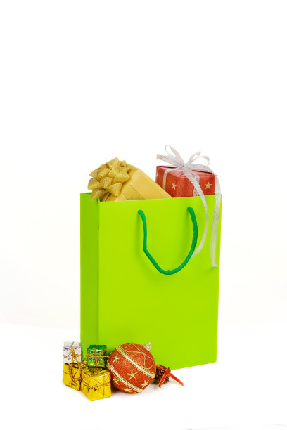 在白色背景下孤立的礼盒图片下载