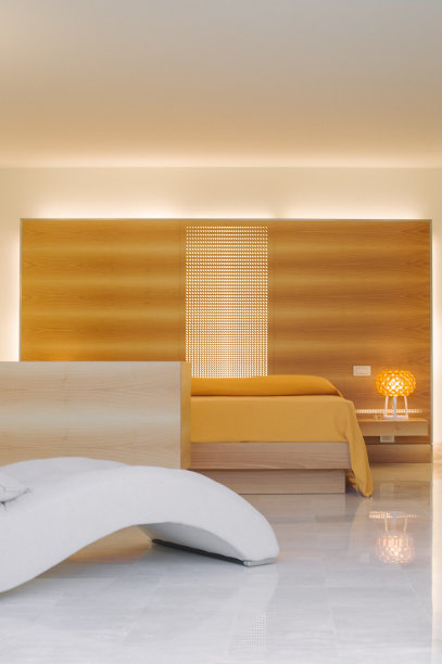 橙色的卧室图片下载