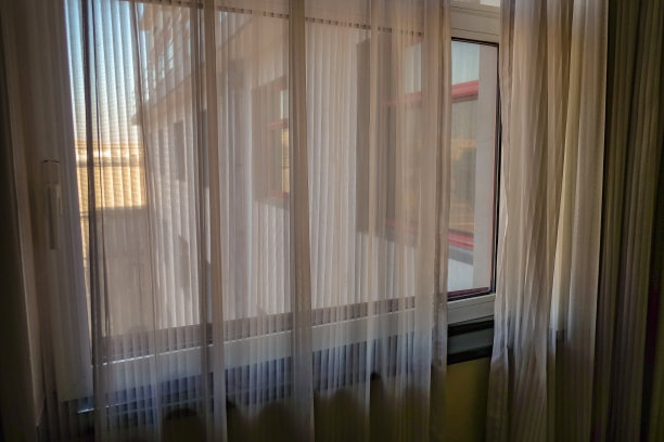 中国首都北京经济型酒店的窗户图片下载