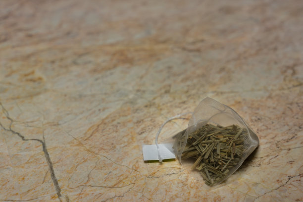 干燥的柠檬草的叶子。图片下载