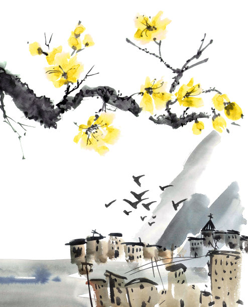 中国古镇景观图片下载