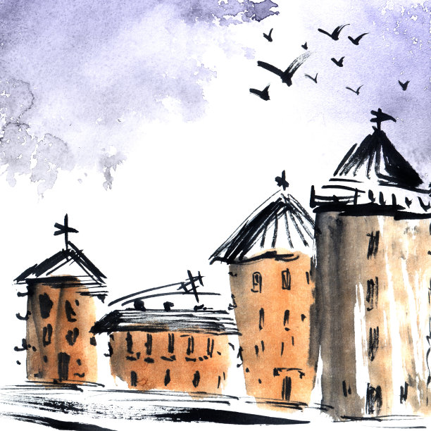 中国古镇景观图片下载