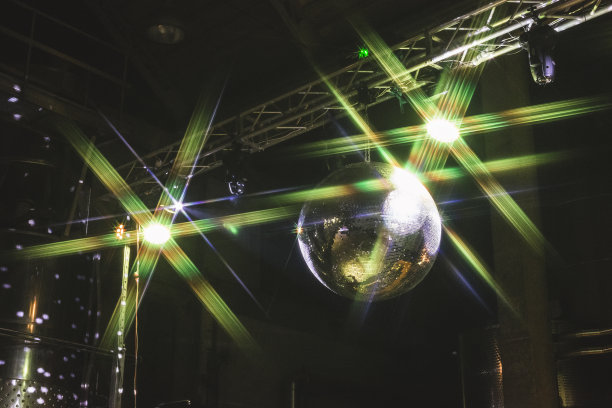 明星效应迪斯科球图片下载