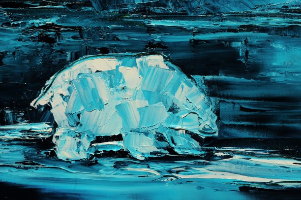 抽象艺术背景蓝色绿松石深蓝色绿色图片下载