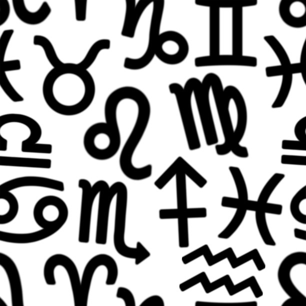 星座无缝模式。星座符号。占星术的背景图片下载