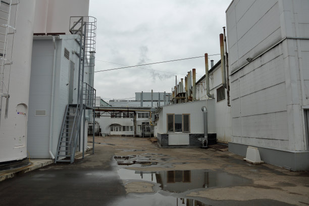 工业工厂的管道图片下载