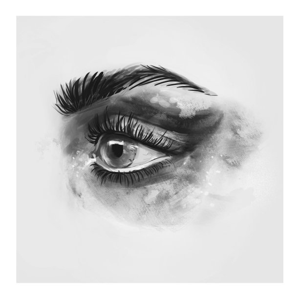 眼睛插画素材ID：327510582