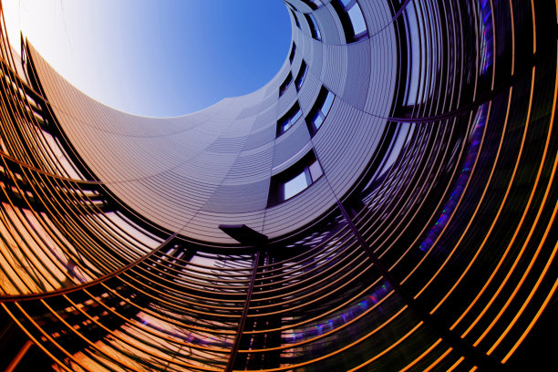 现代建筑的背景图片下载