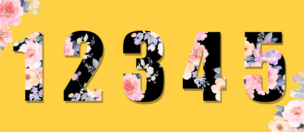 美丽的水彩玫瑰，牡丹花和数字图片下载