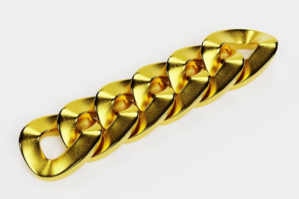 逼真的3D渲染链图片下载