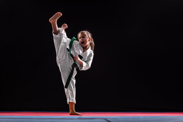 习武的女孩图片下载