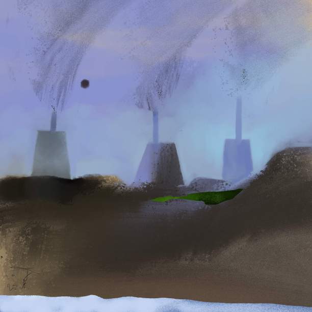 污秽的月亮图片下载